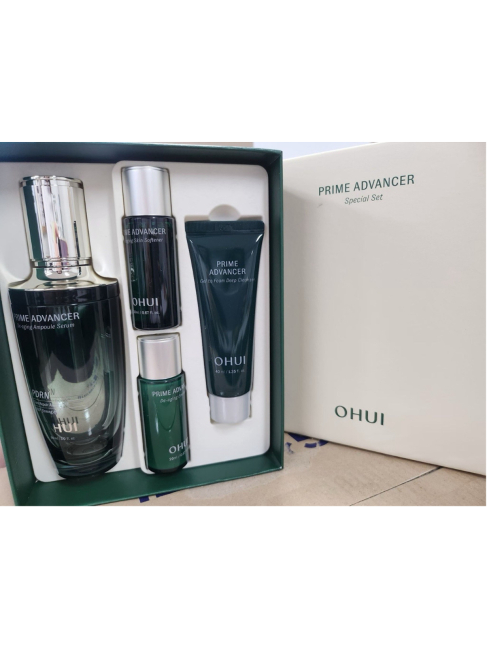 OHUI PRIME ADVANCER De-aging Ampoule Serum Special Set O HUI